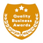 A picture detailing the award given to the company from the Quality Business Awards in 2024